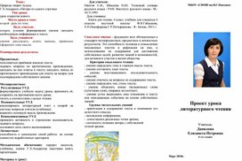 Проект урока          литературного чтения в 4 кл Андерсен "Пятеро из одного стручка"