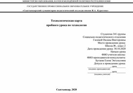 Конспект по технологии на тему "Виды переплетений"