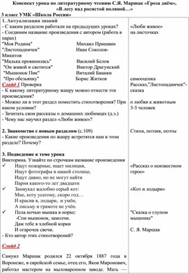 Обложка для материала конспект урока русский язык