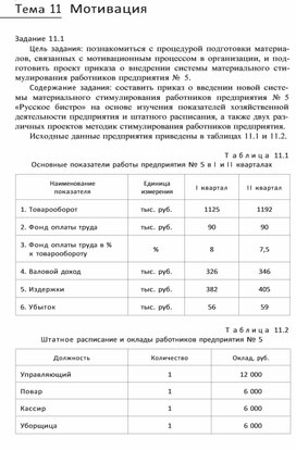 Обложка для материала Тема 11 Мотивация