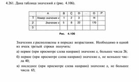 Материал по информатике  задание и упражнения по Excel