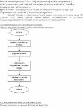 Обложка для материала Практическая работа по информатике