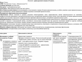 Конспект урока по русскому языку Имя прилагательное