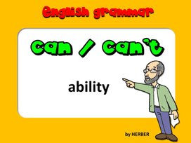 Modal verb "can"