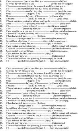 Обложка для материала Тест "Conditionals"