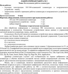 Обложка для материала Исследование работы клавиатуры