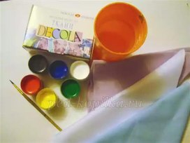 Обложка для материала Узелковый батик "Чешуя"