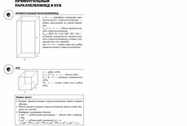 5 класс. Куб и прямоугольный параллелепипед