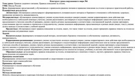 Конструкт урока окружающего мира по формированию естественно-научной грамотности у обучающихся второго класса с задержкой психического развития с использованием активных методов обучения