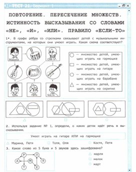 Фон для теста по информатике