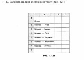 Обложка для материала Материал по информатике для уроков по Excel