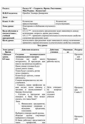 Обложка для материала Математика 4 класс