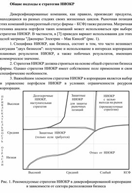 Обложка для материала Общие подходы к стратегии НИОКР