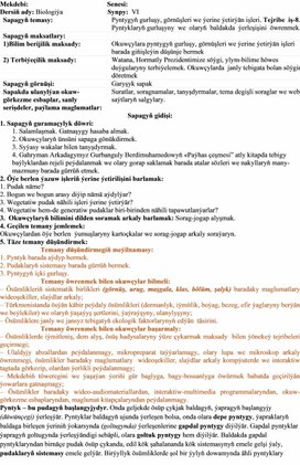 Обложка для материала Biologiya 12 yillik 6-njy synplar ucin tayin kanspekler 3caryek