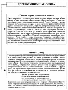 Обложка для материала Материал к урокам по русской литературе