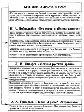 Обложка для материала Материал к урокам по русской литературе
