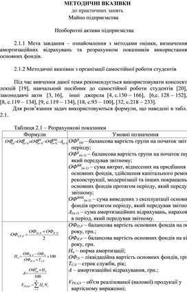 Обложка для материала МЕТОДИЧНІ ВКАЗІВКИ до практичних занять Майно підприємства
