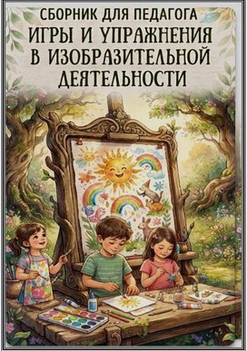 Обложка для материала Сборник игр и упражнений по изобразительной деятельности