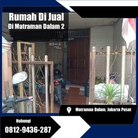 Обложка для материала TERJANGKAU! WA 0812-9436-287  Rumah Ini Dijual Di Jalan Matraman Dalam Jakarta Pusat