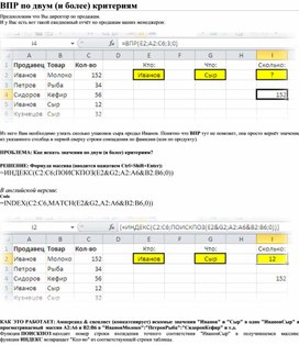 Обложка для материала Электронная таблица Microsoft Excel