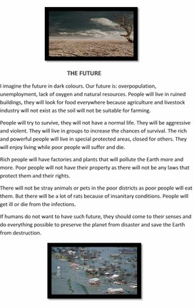 Project The Future ( how I imagine the future )