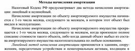 Обложка для материала Методы начисления амортизации