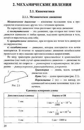 Обложка для материала Урок по физике 7 класс