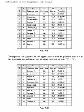 Материал по информатике