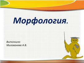 Морфология