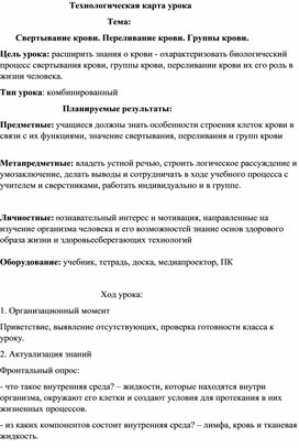 Обложка для материала "Свертывание крови. Переливание крови. Группы крови"