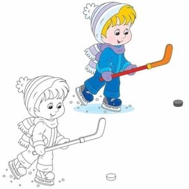 Обложка для материала разукрашки