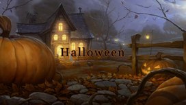 Презентация - игра на тему "Halloween"