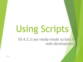 Обложка для материала 2_Computer science grade 10Using Scripts_presentation1_2 variant