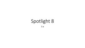 Презентация к учебнику Spotlight 8 - Module 1 a