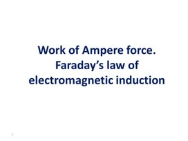 Обложка для материала 3mpere force. Faraday’s law of electromagnetic induction