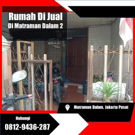 Обложка для материала TERBAIK! WA 0812-9436-287  Rumah Dijual Di Jakarta Pusat Dibawah 1,5 M Matraman Dalam Jakarta Pusat