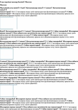 Обложка для материала Жолдармен жұмыс жасау_Жоспар