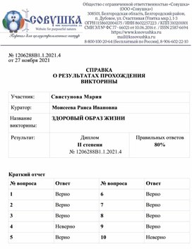 Список участников викторины опорный край свердловская область