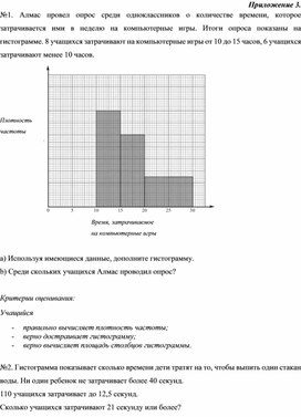 Обложка для материала Интервальная таблица. Гистограмма_Приложение 3 к уроку №3