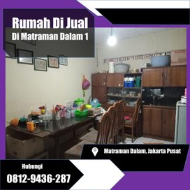 Обложка для материала DEKAT FASILITAS UMUM!! WA 0812-9436-287 Cari Rumah Dijual Di Matraman Dalam Jakarta Pusat