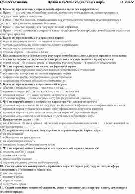 Социальные нормы поведения человека в обществе: понятие и виды социальных норм и правил