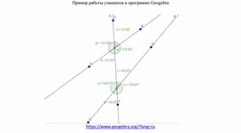 Обложка для материала Взаимное расположение прямых Не параллельные прямые
