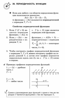 Материал по математике