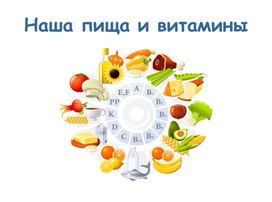 Обложка для материала "Витамины" 1 класс
