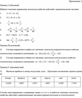 Обложка для материала 2. Дидактические материал. Приложение 1