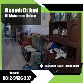Обложка для материала DI PUSAT KOTA! WA 0812-9436-287  Cari Rumah Dijual Matraman Dalam Jakarta Pusat