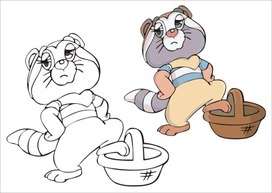 Обложка для материала разукрашки