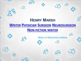 Обложка для материала Henry Marsh Writer Physician Surgeon Neurosurgeon Non-fiction writer