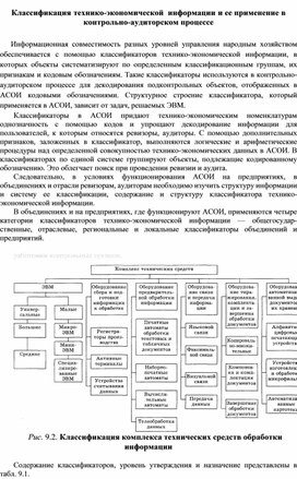 Обложка для материала Классификация технико-экономической  информации и ее применение в контрольно-аудиторском процессе