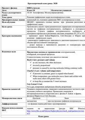 Обложка для материала Физика_10_рус_План урока